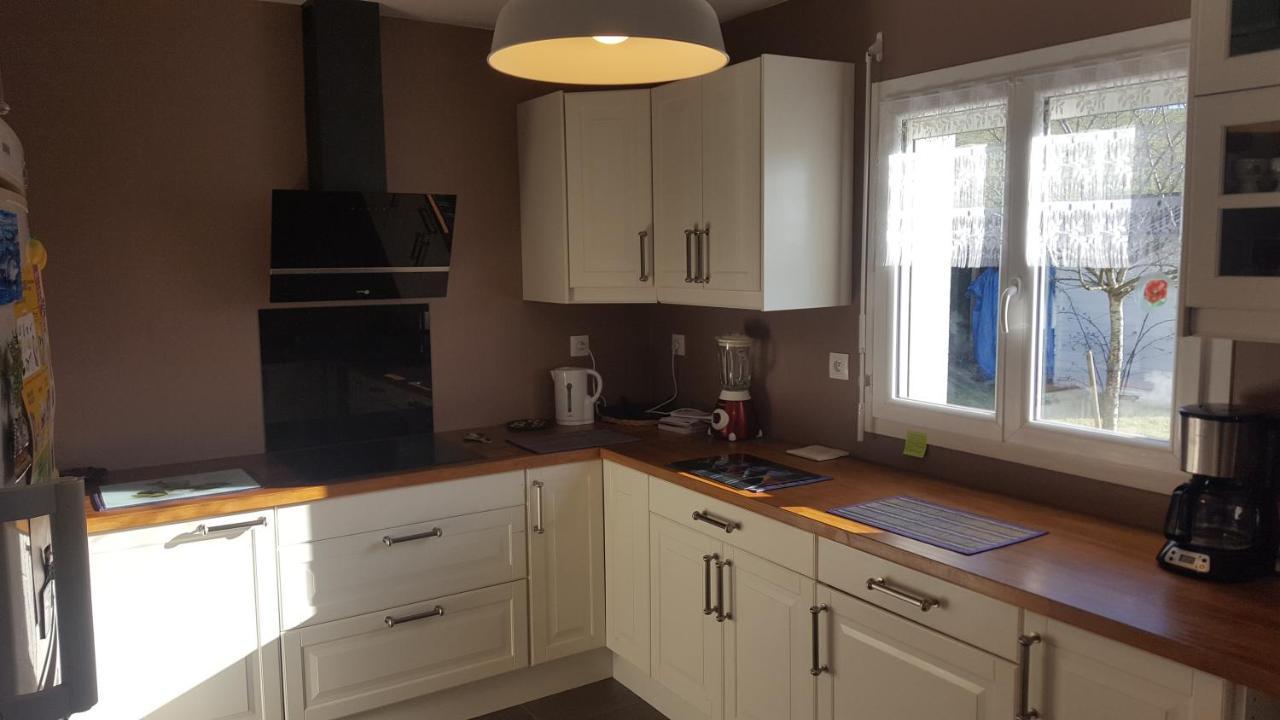2 Vraies Chambres Privees Au Calme Dans Villa De Campagne Plain-Pied 105M2 Avec Piscine A Montfaucon Montfaucon  Exterior foto