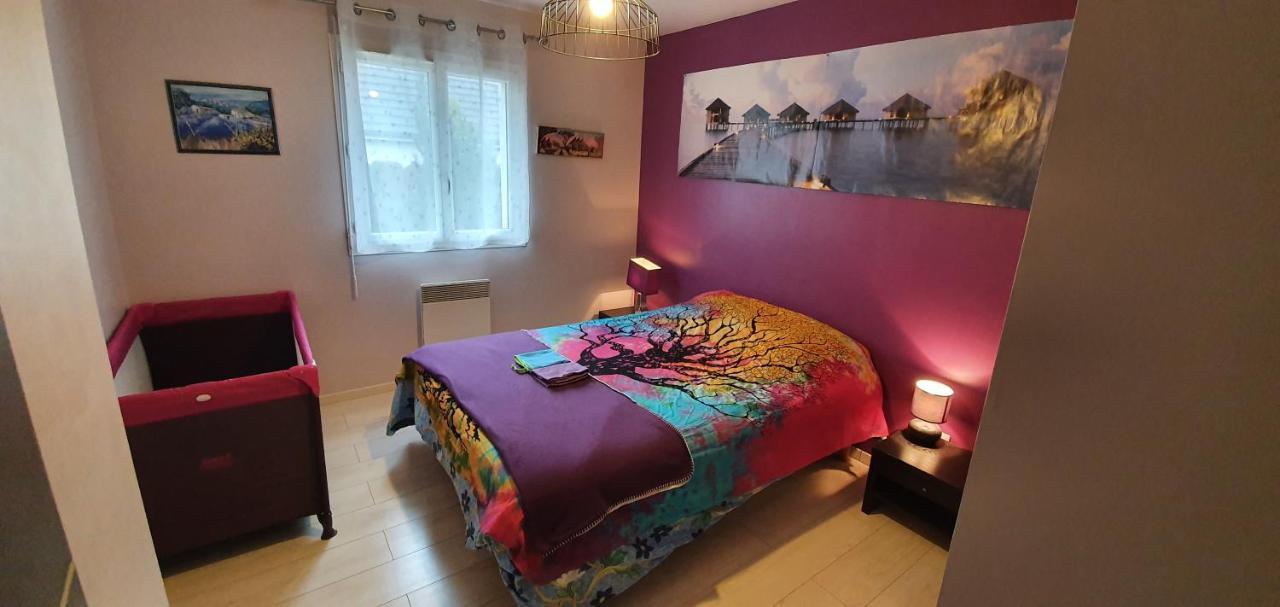 2 Vraies Chambres Privees Au Calme Dans Villa De Campagne Plain-Pied 105M2 Avec Piscine A Montfaucon Montfaucon  Exterior foto
